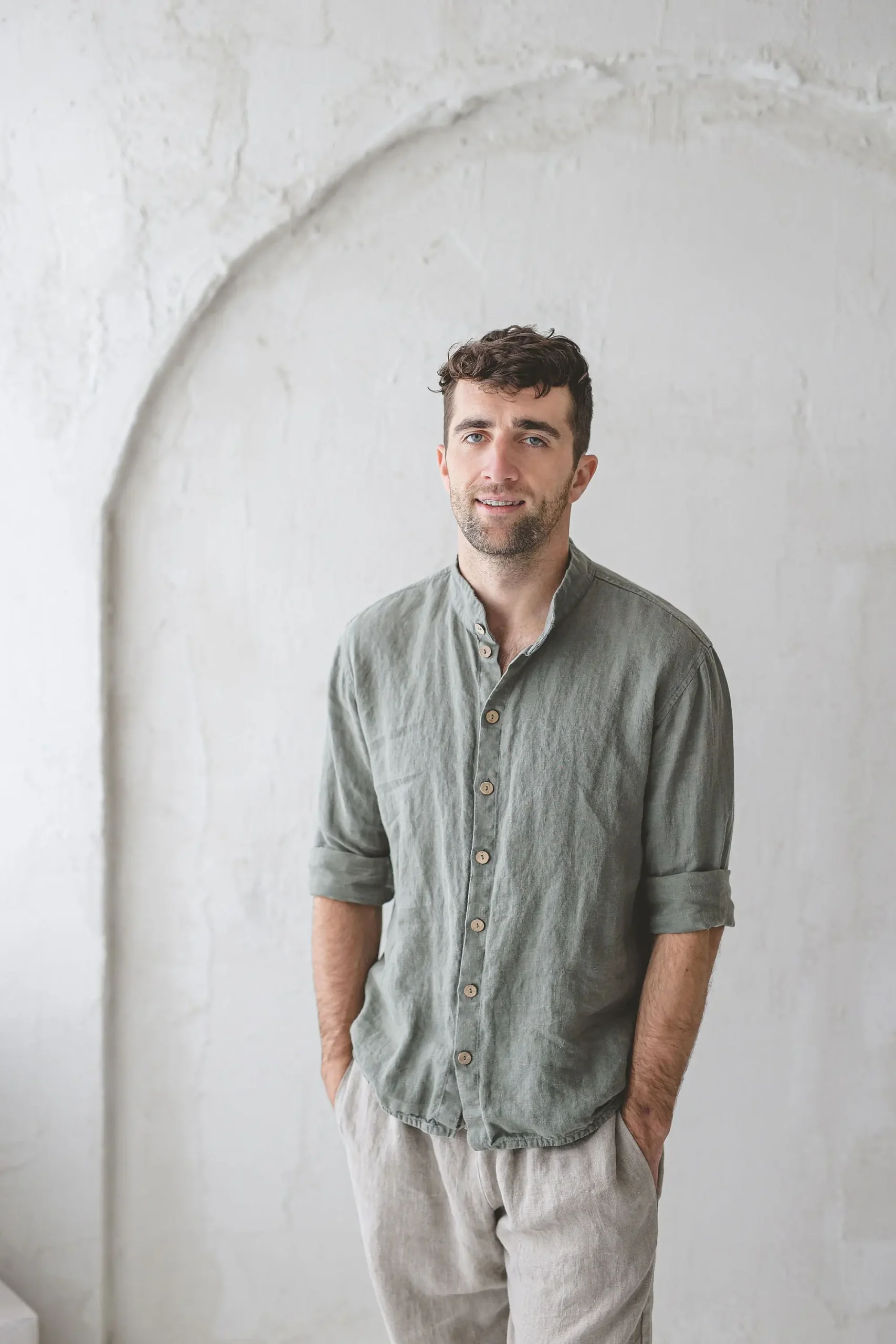 Men's Relaxed Fit Linen Pants: Casual Trousers