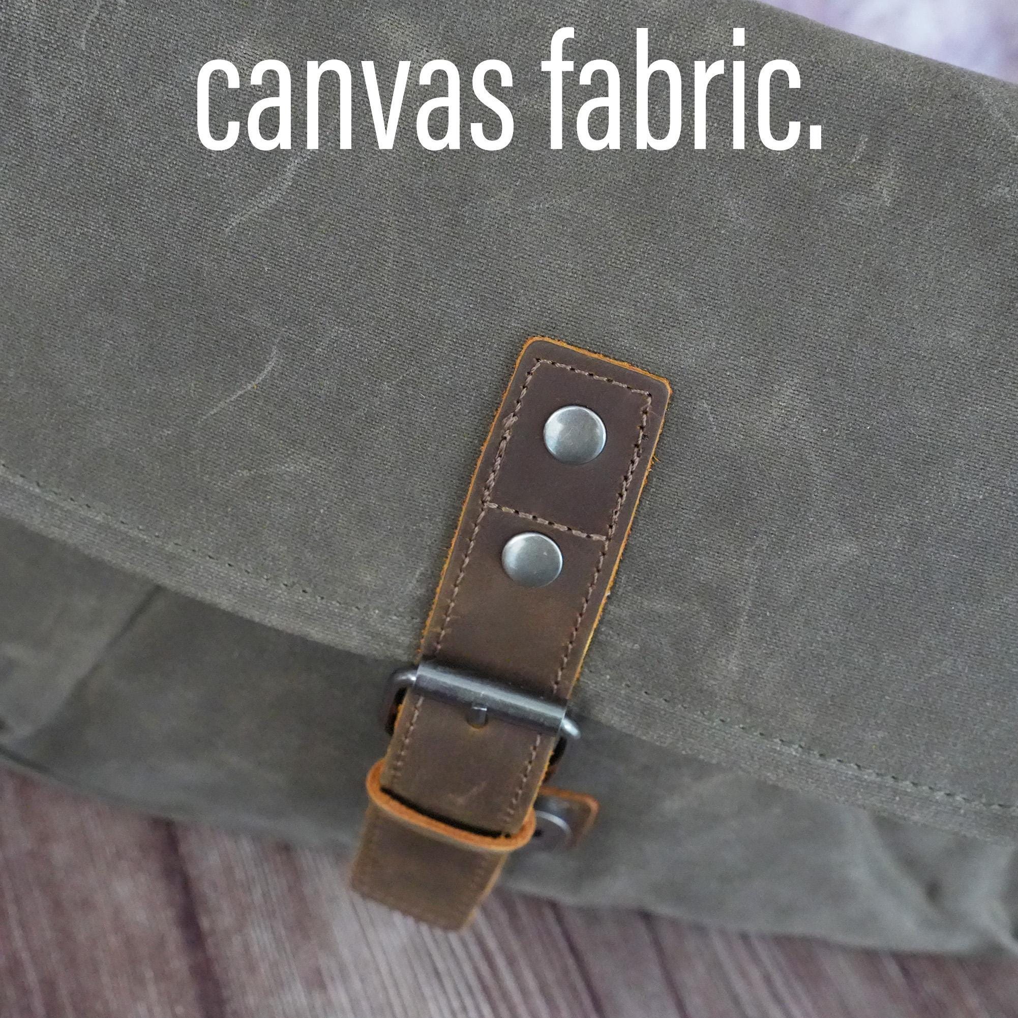 Waxed Canvas Camera Bag Photographers Waterproof Dslr Mirrorless